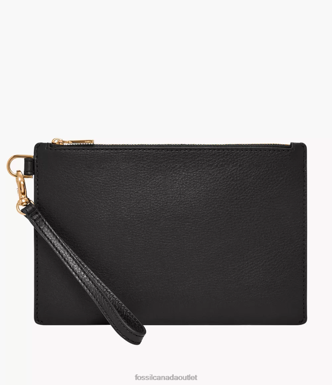 Fossil Wallet Women Black Wristlet D2VPL790