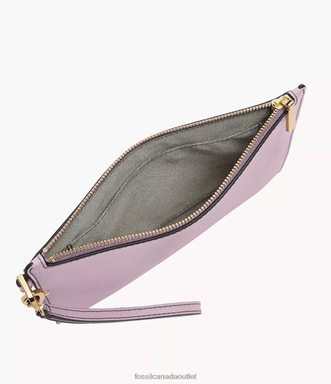 Fossil Wallet Women Purple Gift Wristlet D2VPL792