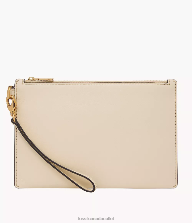 Fossil Wallet Women White Gift Wristlet D2VPL791