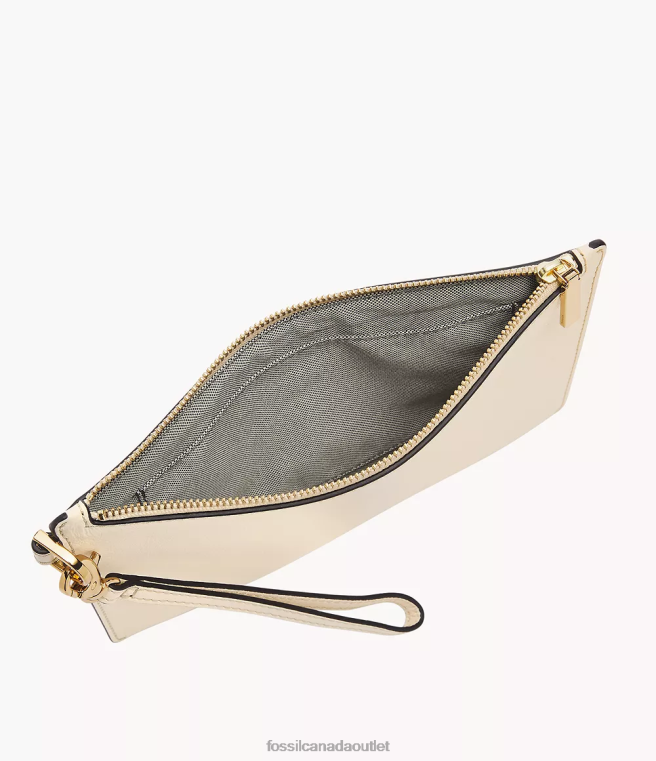 Fossil Wallet Women White Gift Wristlet D2VPL791