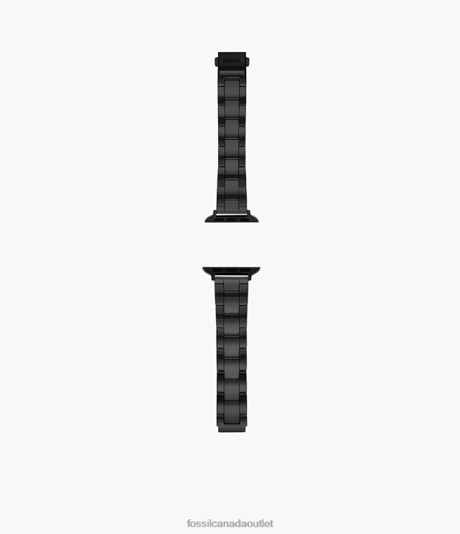 Fossil Accessory Men Black 38mm/40mm/41mm Ceramic Band for Apple Watch D2VPL1494