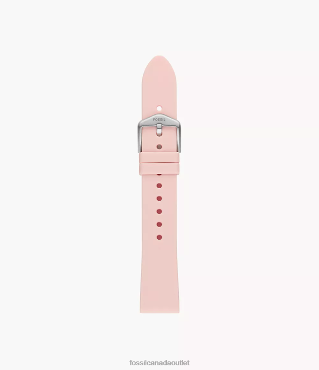 Fossil Accessory Women Blush 18mm Silicone Strap D2VPL149