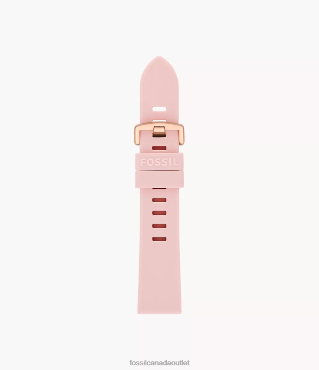 Fossil Accessory Women Blush 20mm Silicone Strap D2VPL157