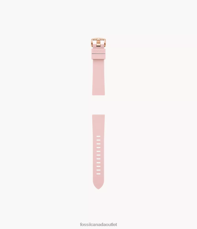 Fossil Accessory Women Blush 20mm Silicone Strap D2VPL157