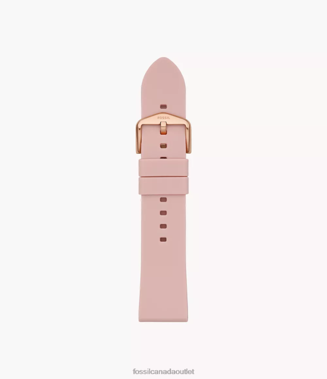 Fossil Accessory Women Blush 22mm Silicone Strap D2VPL165