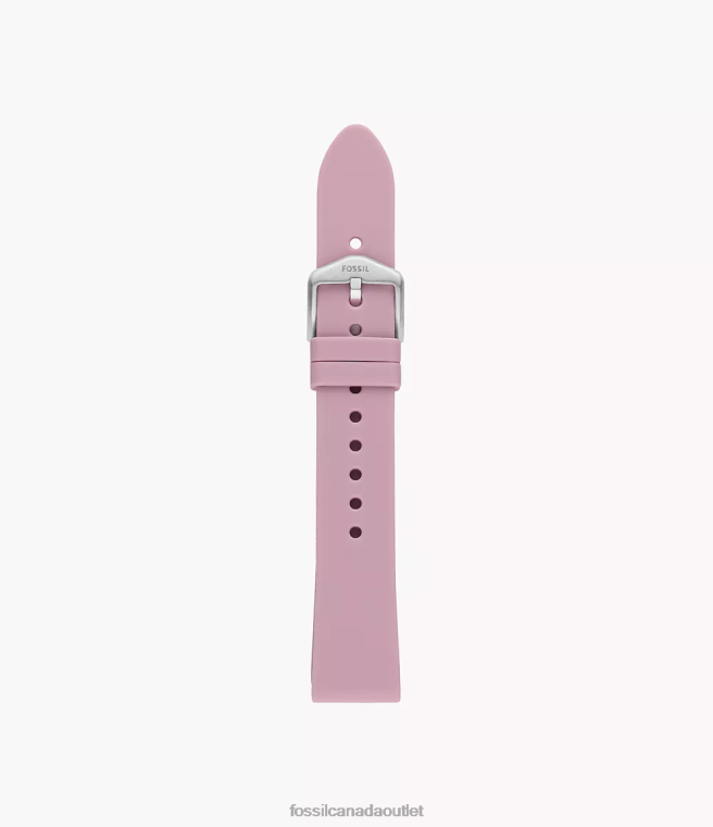 Fossil Accessory Women Lavender 18mm Silicone Strap D2VPL151