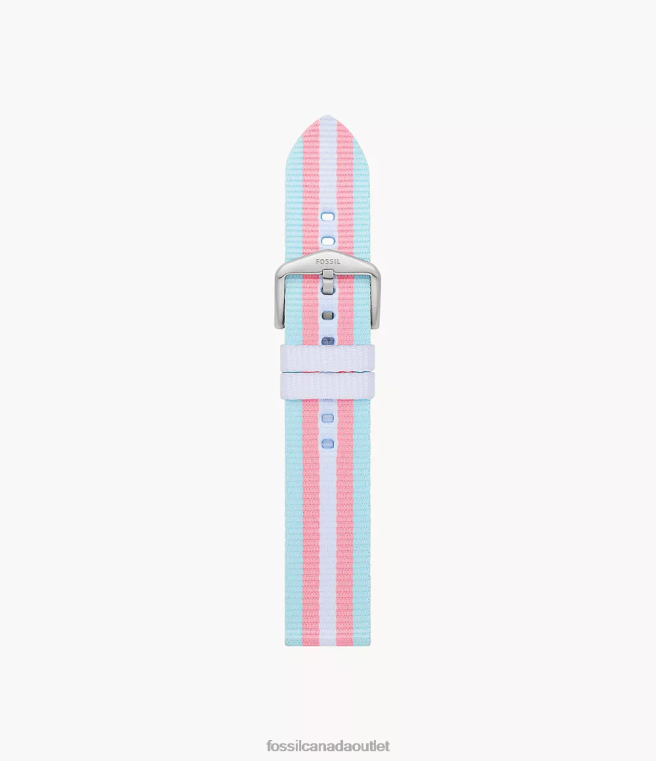 Fossil Accessory Women Multicolor 20mm rPET Strap D2VPL260